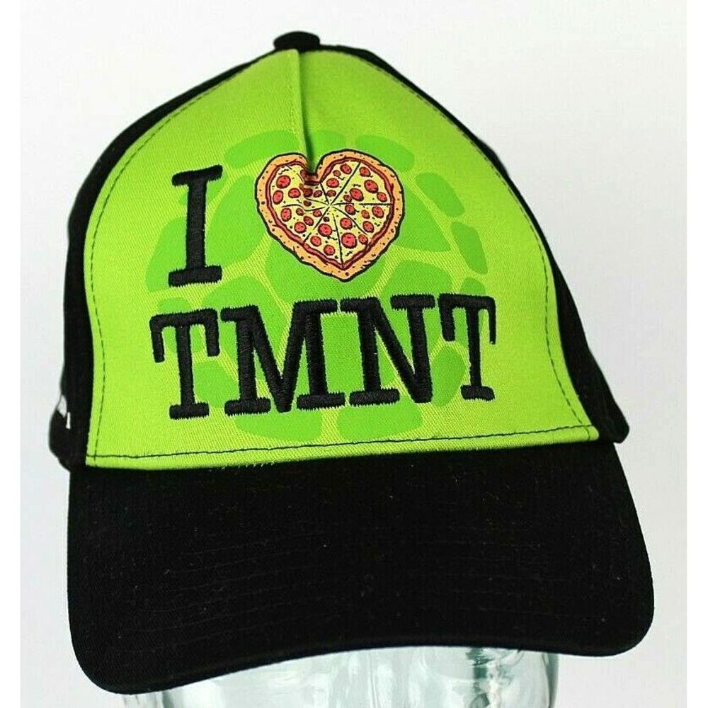 Teenage Mutant Ninja Turtles I Love TMNT Snapback Hat Embroidered / Pizza Heart